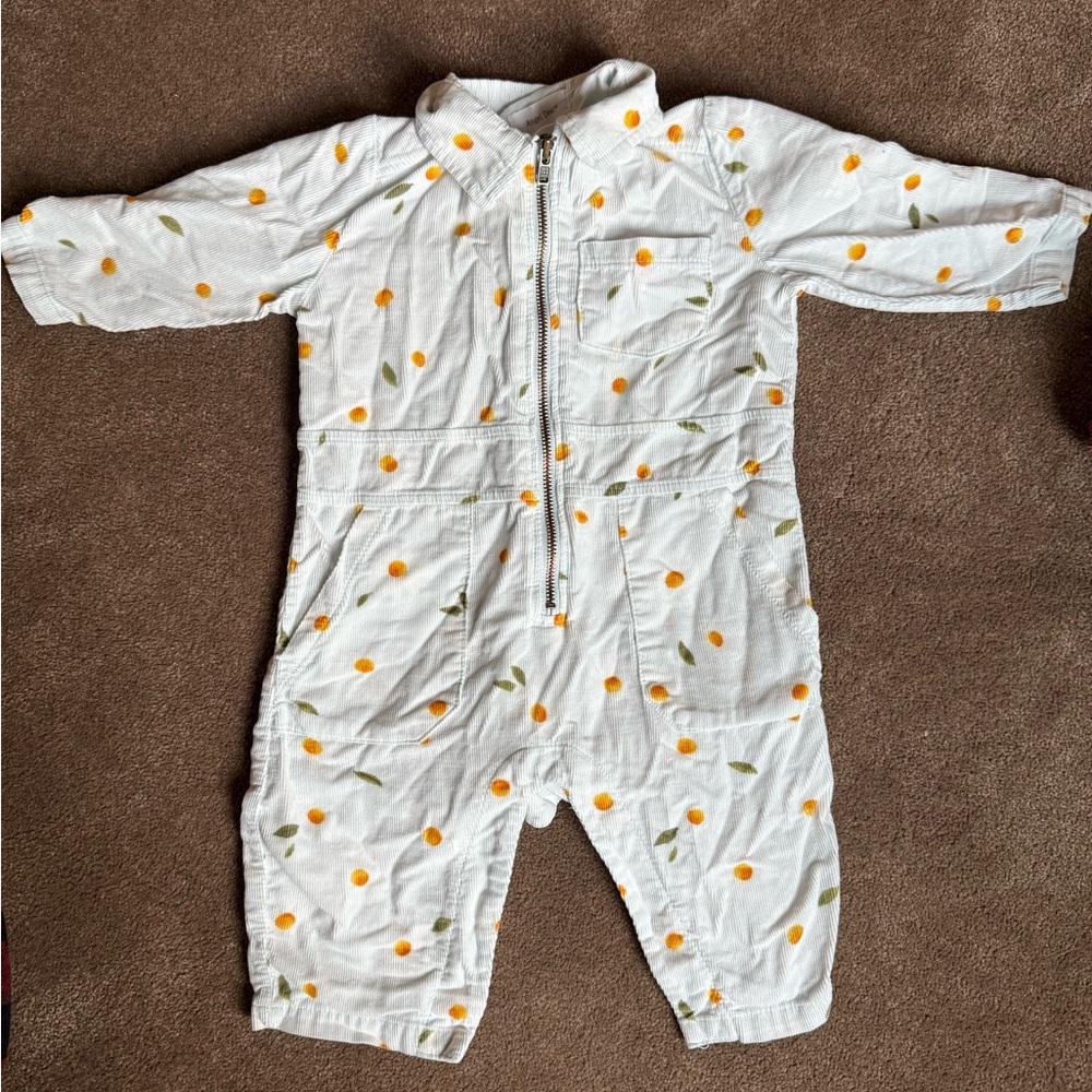 Floral Print Kids One Piece